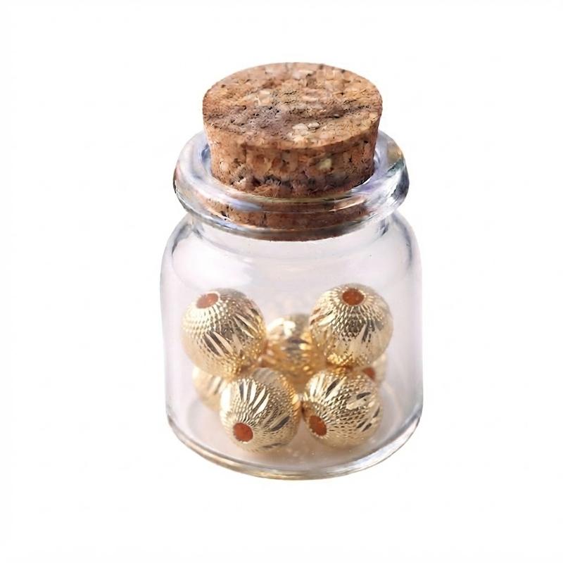 طلای گرمی طلا ۱۸ عیار قلک شیشه ای گوی البرنادو ۵ تایی گالری نوبل