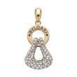 آویز زنانه طلا ۱۸ عیار آویز گردنبند هرمس BVLGARI طلای لوتوس