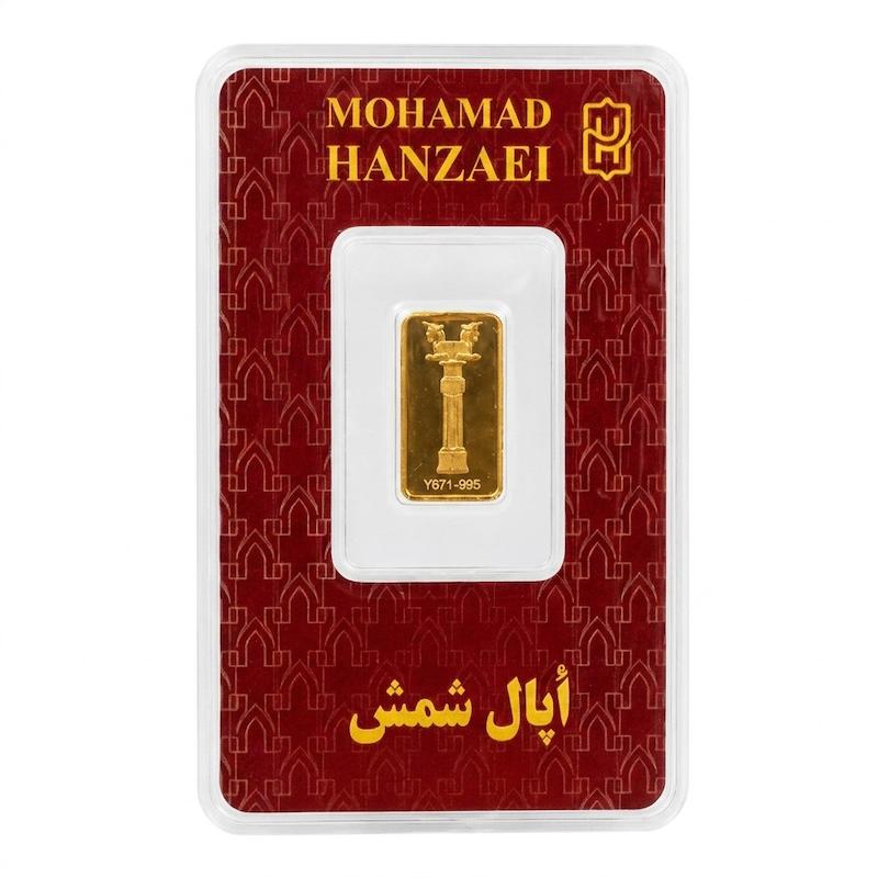 شمش طلا ۲۴ عیار ۱۰۰ سوت بدون اجرت بلورا  گالری