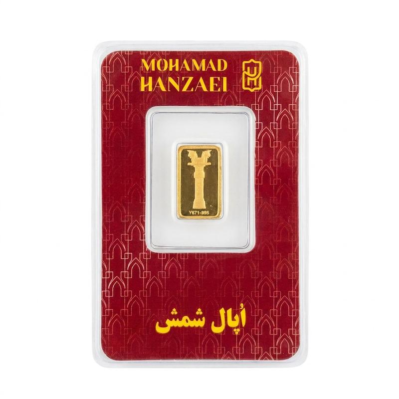شمش طلا ۲۴ عیار ۵۰۰ سوت بدون اجرت بلورا  گالری