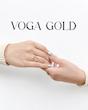 انگشتر زنانه طلا ۱۸ عیار ونکلیف (سایز ۵۳-۵۴) VoGa GOLD
