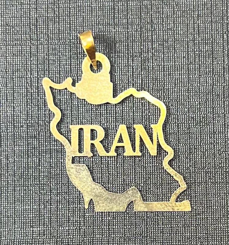 آویز طلا ۱۸ عیار آویز ایران گالری طلای تاج