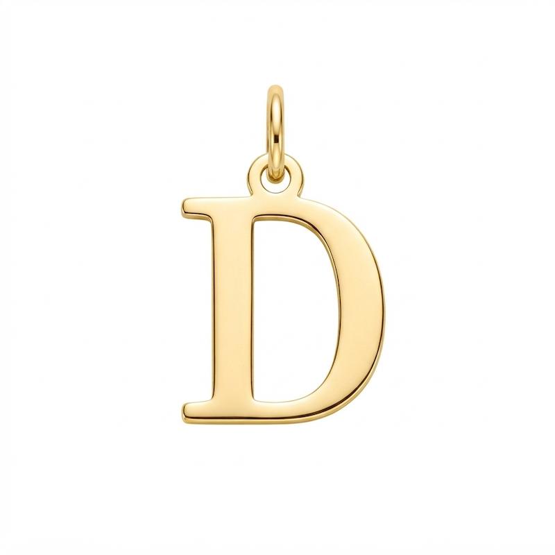 آویز طلا ۱۸ عیار حرف D کد پناه گالری سها