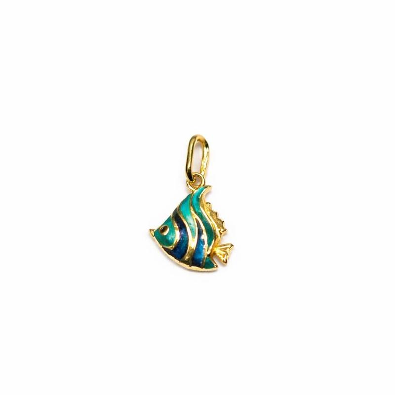 آویز بچگانه طلا ۱۸ عیار ماهی گالری رخساره