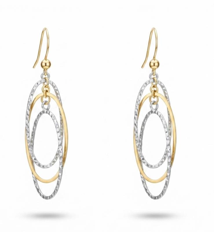گوشواره طلا ۱۸ عیار گوشواره گالری بابل طلا