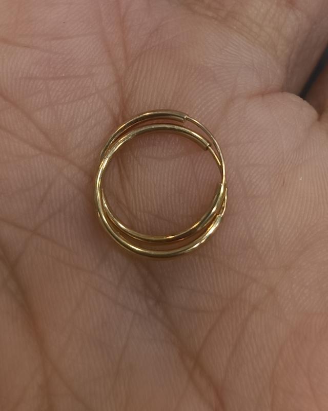  طلا ۱۸ عیار حلقه ای اپال گلدگالری