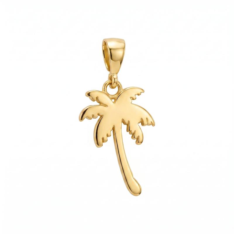 آویز طلا ۱۸ عیار نخل Shgold