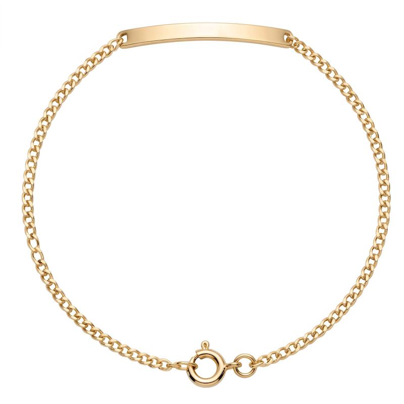 دستبند بچگانه طلا ۱۸ عیار کارتیه نمادار طلای محمد