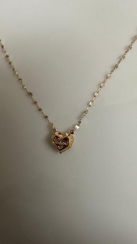 گردنبند زنانه طلا ۱۸ عیار گردنبند متصل پولکی گالری درمه گلد