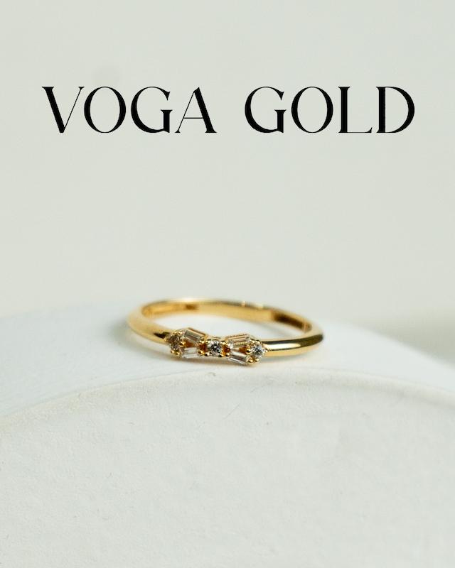 انگشتر زنانه طلا ۱۸ عیار پاپیون (سایز ۵۳) VoGa GOLD