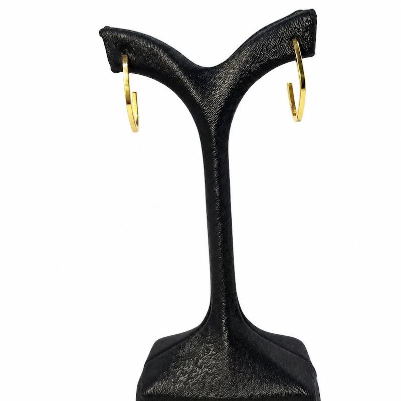 گوشواره زنانه طلا ۱۸ عیار گوشواره الی گالری طلای آدو