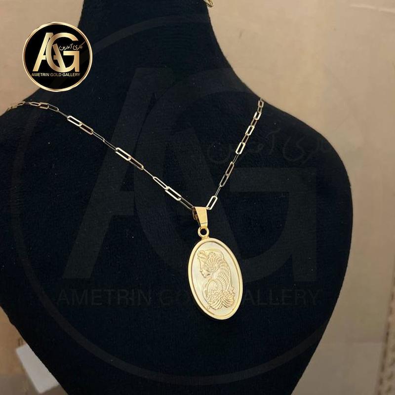 گردنبند زنانه طلا ۱۸ عیار گردنبند هرمس الیزابت گالری آمترین