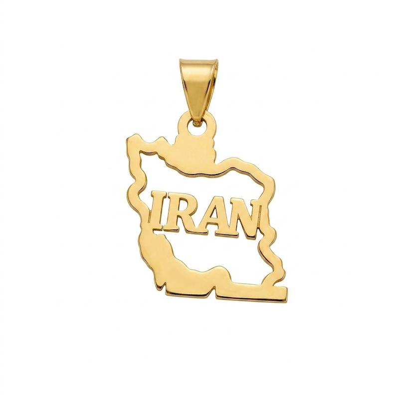 آویز طلا ۱۸ عیار ایران والی گلد