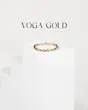 انگشتر زنانه طلا ۱۸ عیار لوزی لوزی سایز ۵۴ VoGa GOLD