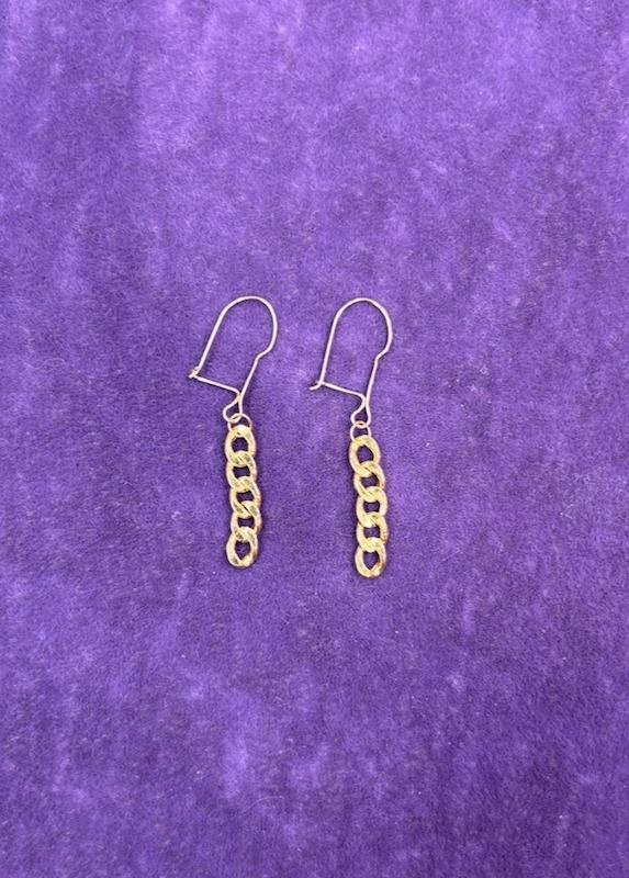 گوشواره طلا ۱۸ عیار گوشواره کارتیه کم‌ اجرت گالری طلای فلور گالری طلای فلور
