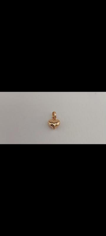 آویز زنانه طلا ۱۸ عیار اویز قلب فندق