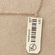 گردنبند طلا کاج 18 عیار  کد QQ1065