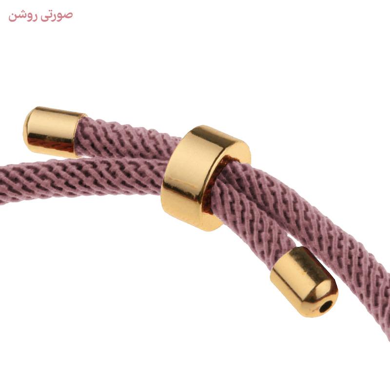 دستبند طلا مدل حرف D کد DA10399