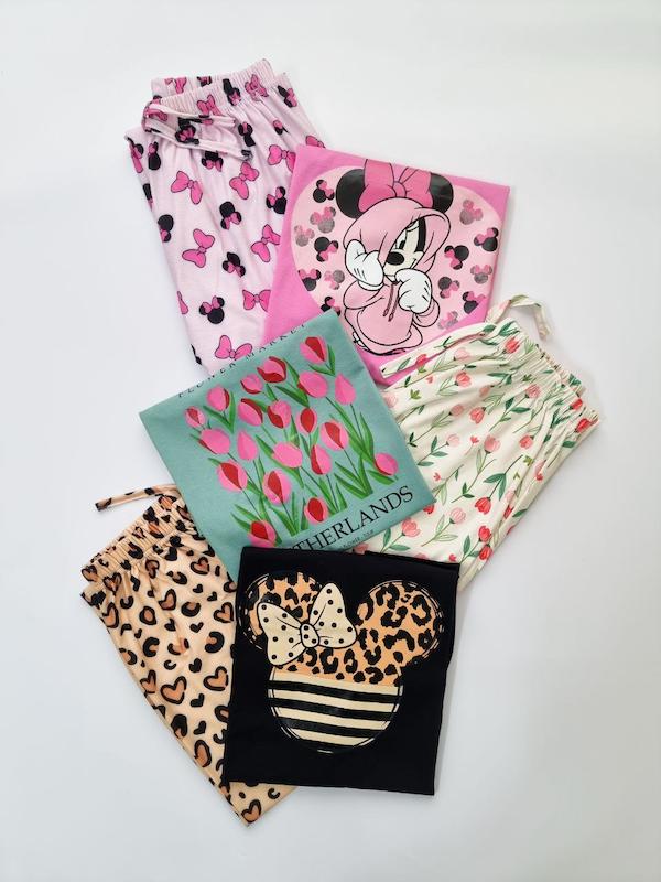 ست تیشرت شلوار عروسکی 2 کد ۷۳۵