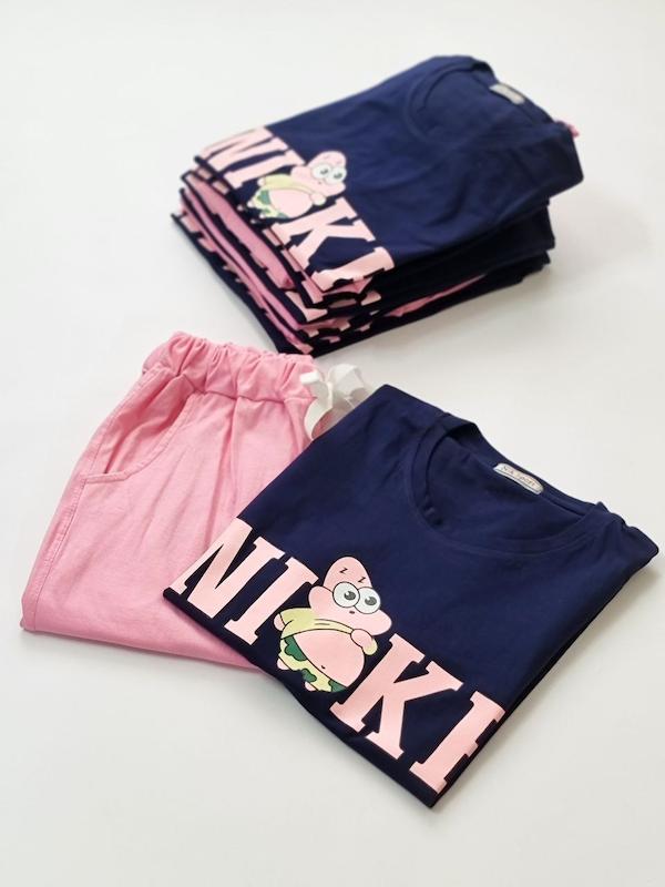 ست تیشرت شلوار پاتریک شکم گنده کد 840