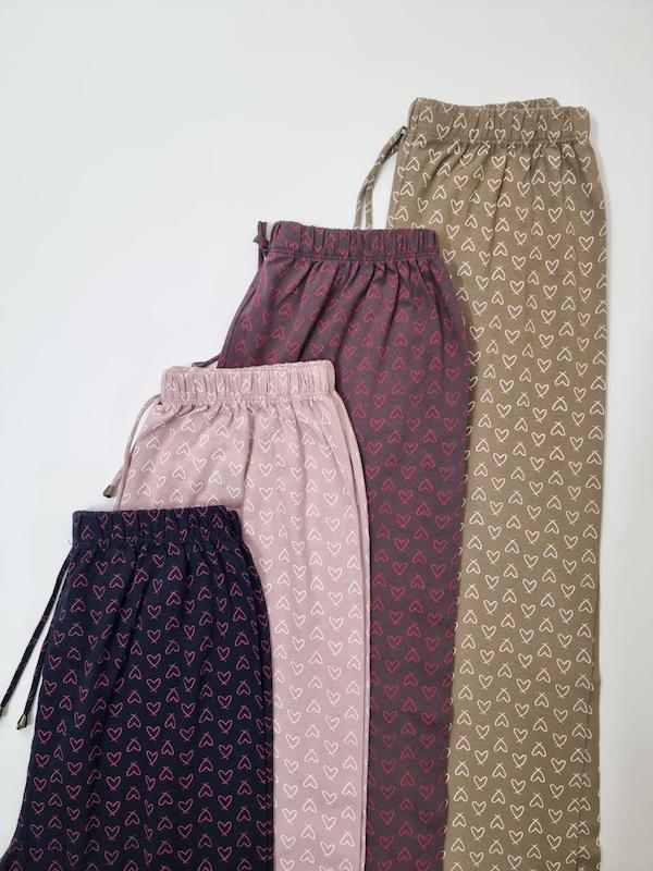 شلوار پنبه‌ای قلب ویکتوریا  کد ۸۳۰