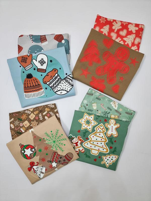 بلوز شلوار کریسمسی🎄 کد ۱۰۱۹ (ست زنانه)