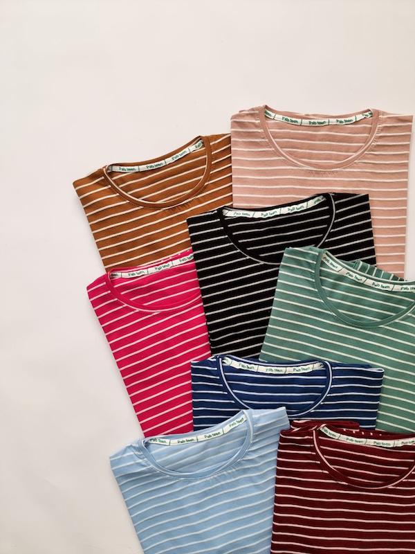 تیشرت راه راه  کد ۱۰۵۴