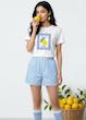 تیشرت شورتک summer زنانه