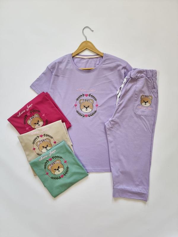 تیشرت شلوارک خرس عشوه ای کد ۴۱۰