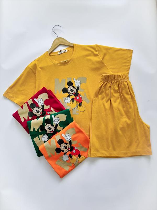 کراپ شورتک میکی موس کد 125