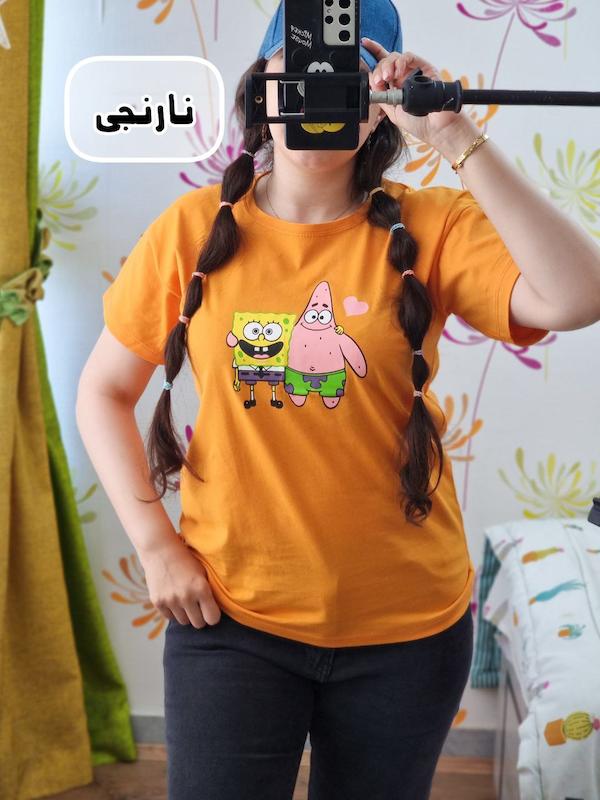 تیشرت باب اسفنجی و پاتریک کد 350