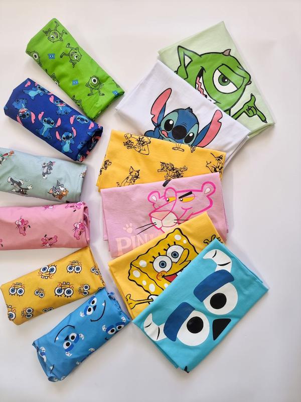 ست تیشرت شورتک انیمیشنی  کد ۵۸۵