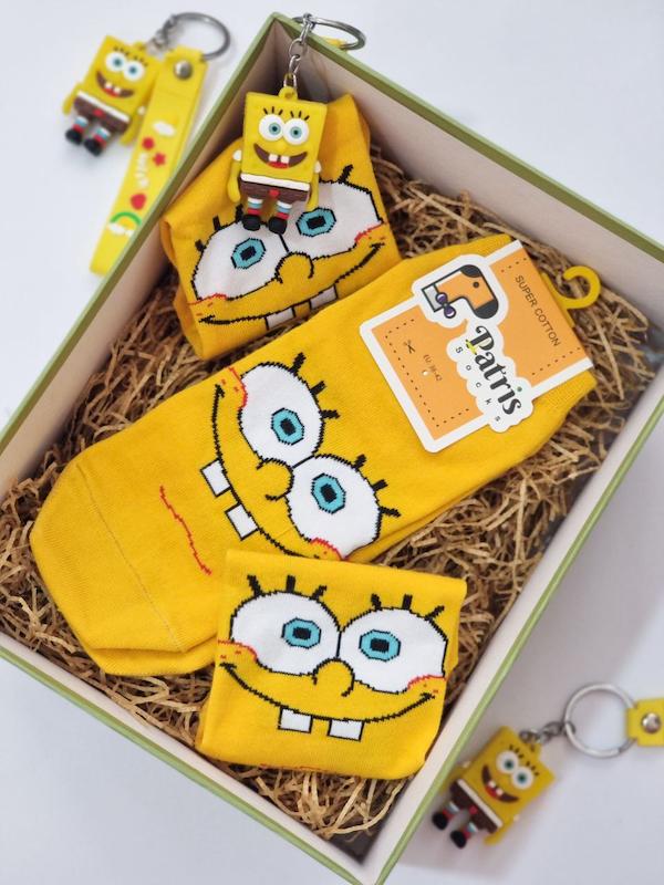 مجموعه جوراب مچی باب اسفنجی کد ۶۳۵