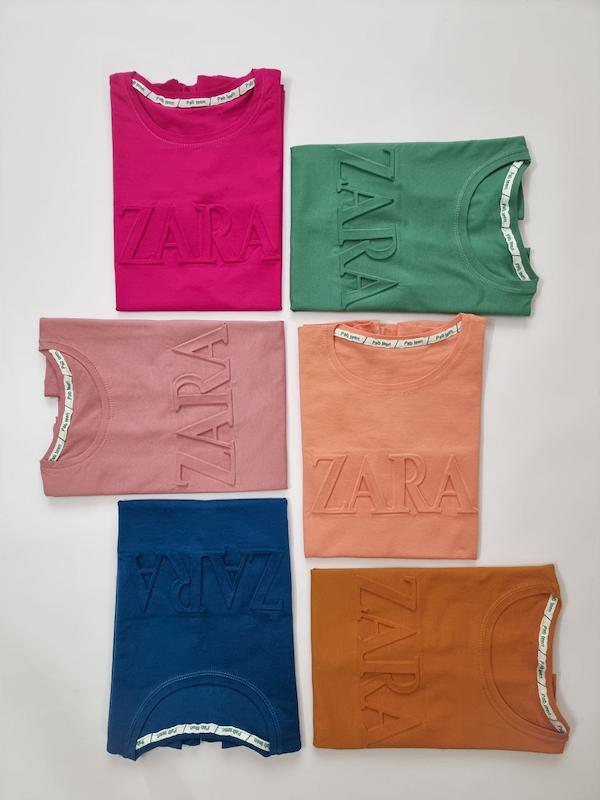 تیشرت زارا برجسته کد 600