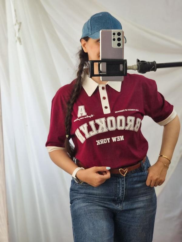 تیشرت آمریکایی بروکلین  کد ۷۲۰