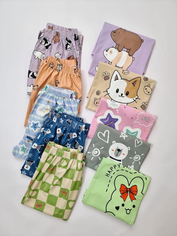 ست تیشرت شلوار عروسکی کد ۵۰۵