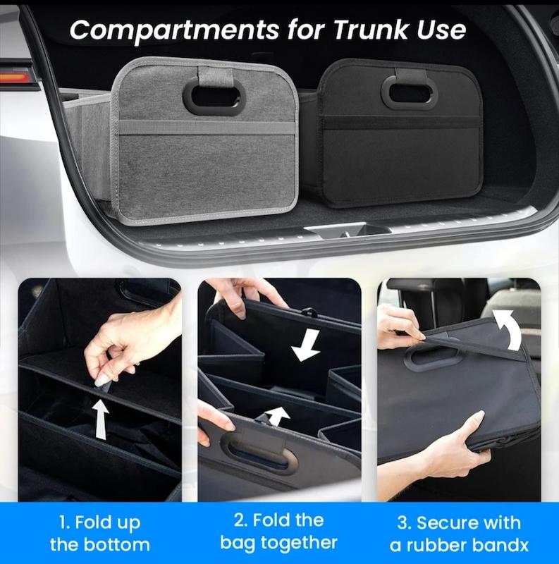 نظم دهنده و باکس جمع شونده صندوق عقب خودرو