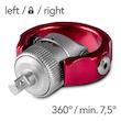 سری آچار و پیچ گوشتی تروتک المان مدل Bit and Socket مجموعه 40 عددی