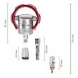 سری آچار و پیچ گوشتی تروتک المان مدل Bit and Socket مجموعه 40 عددی