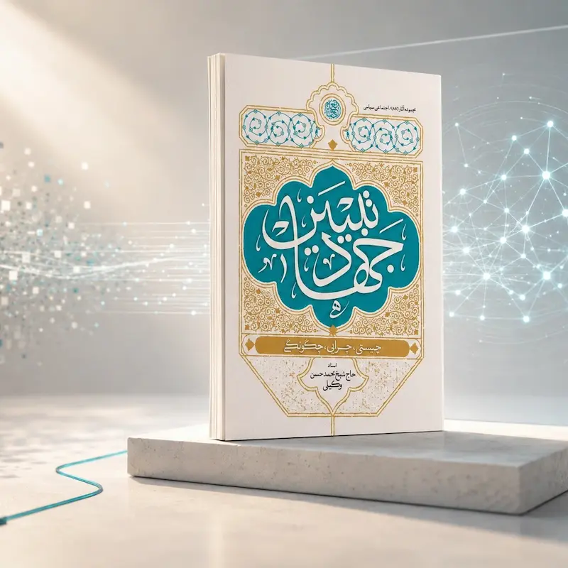 جلد کتاب جهاد تبیین اثر محمدحسن وکیلی
