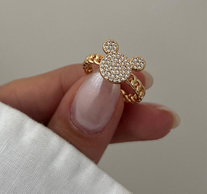 انگشتر میکی نگیندار