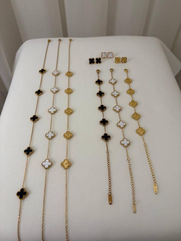 ست گردنبند دستبند گوشواره ونکلیف