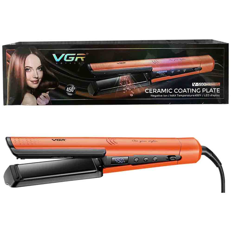 اتو مو حرفه‌ای VGR V-550