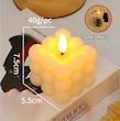 شمع 3D طرح کیوب