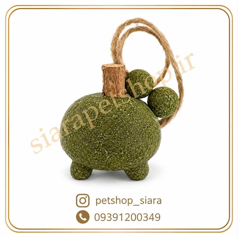 اسباب‌بازی گربه کت‌نیپ توپی با چوب ماتاتابی