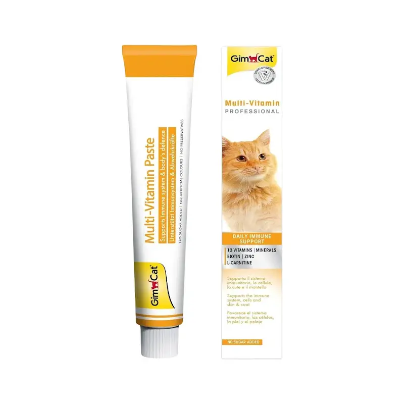 خمیر مولتی ویتامین گربه پروفشنال جیم کت GimCat Profes 100sional Multi-Vitamin Cat Paste