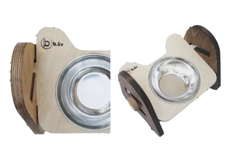 ظرف آب و غذا گربه با قابلیت تنظیم ارتفاع