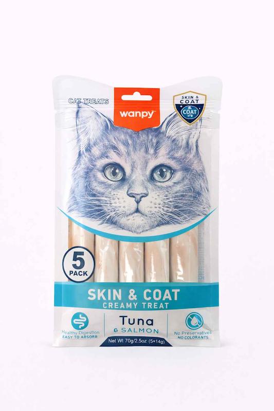 بستنی درمانی ونپی Skin & Coat با طعم تن Tuna 