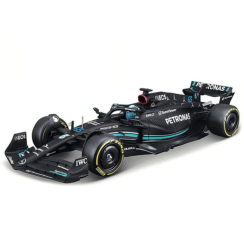 ماکت بوراگو فرمول یک مرسدس بنز F1 W14E  مقیاس 1:24 Bburago MERCEDES F1 W14