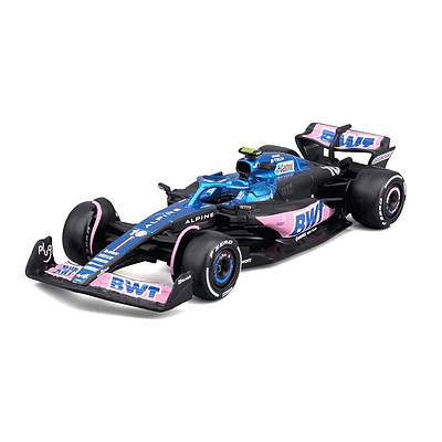 ماکت بوراگو فرمول یک آلپاین F1 TEAM A523 شماره 10 مقیاس 1:43 Bburago Alpine A523 F1 Team 